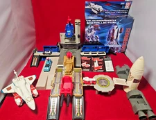 7 Transformers - G1 Micromaster Base Countdown / Victory Shuttle / Sky Lynx LOT