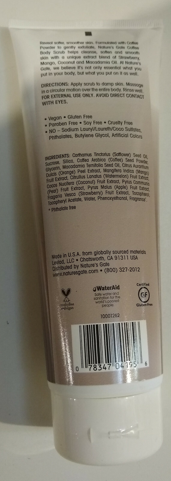 Nature's Gate, Body Scrub / Body Butter - Various Scents and Flavors