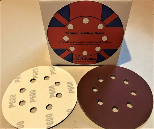 125mm 5" Sanding Discs for Orbital Sander 40 - 800 grit plus 150mm 6" p80 -p120 - Picture 35 of 40