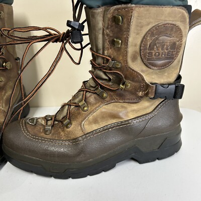 Sorel Men’s Conquest, Brown Waterproof Winter Boots, Size 8M 73d1cc45-506d-4734-80aa-  main image 3