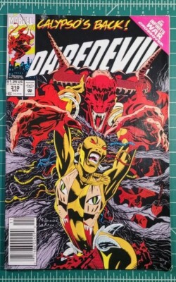 Daredevil #310 (1992) Calypso Appearance Marvel Comics Kraven Movie VF- Cheap s