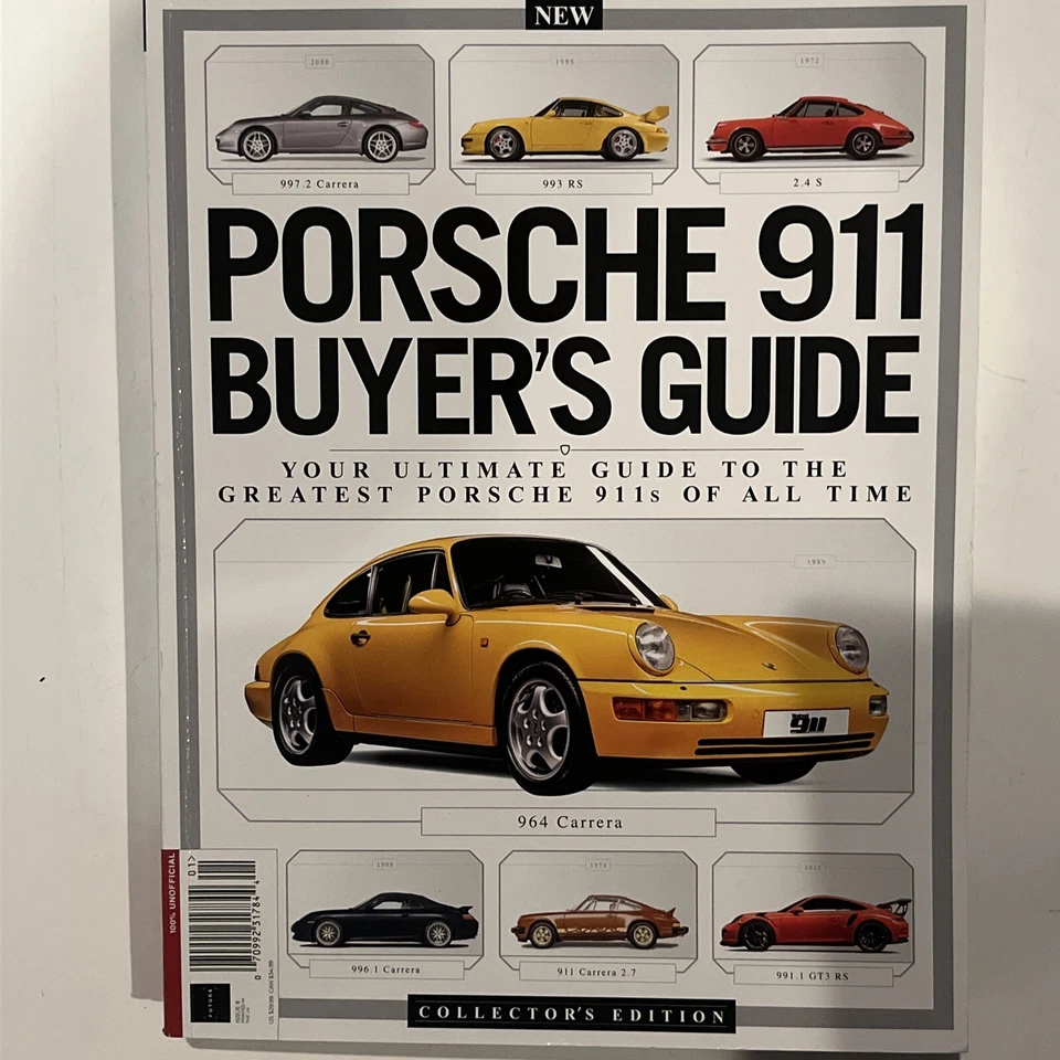 PORSCHE 911 BUYER'S GUIDE COLLECTOR'S EDITION FUTURE Magazine Issue 8 2023