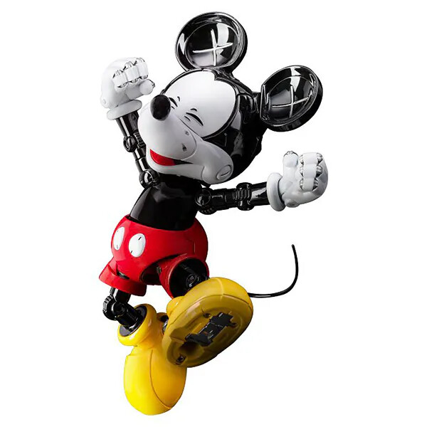 BLITZWAY Mickey Mouse CARBOTIX disney Painted Posable Figure BLITZWAY Mickey Mouse CARBOTIX disney Painted Posable Figure