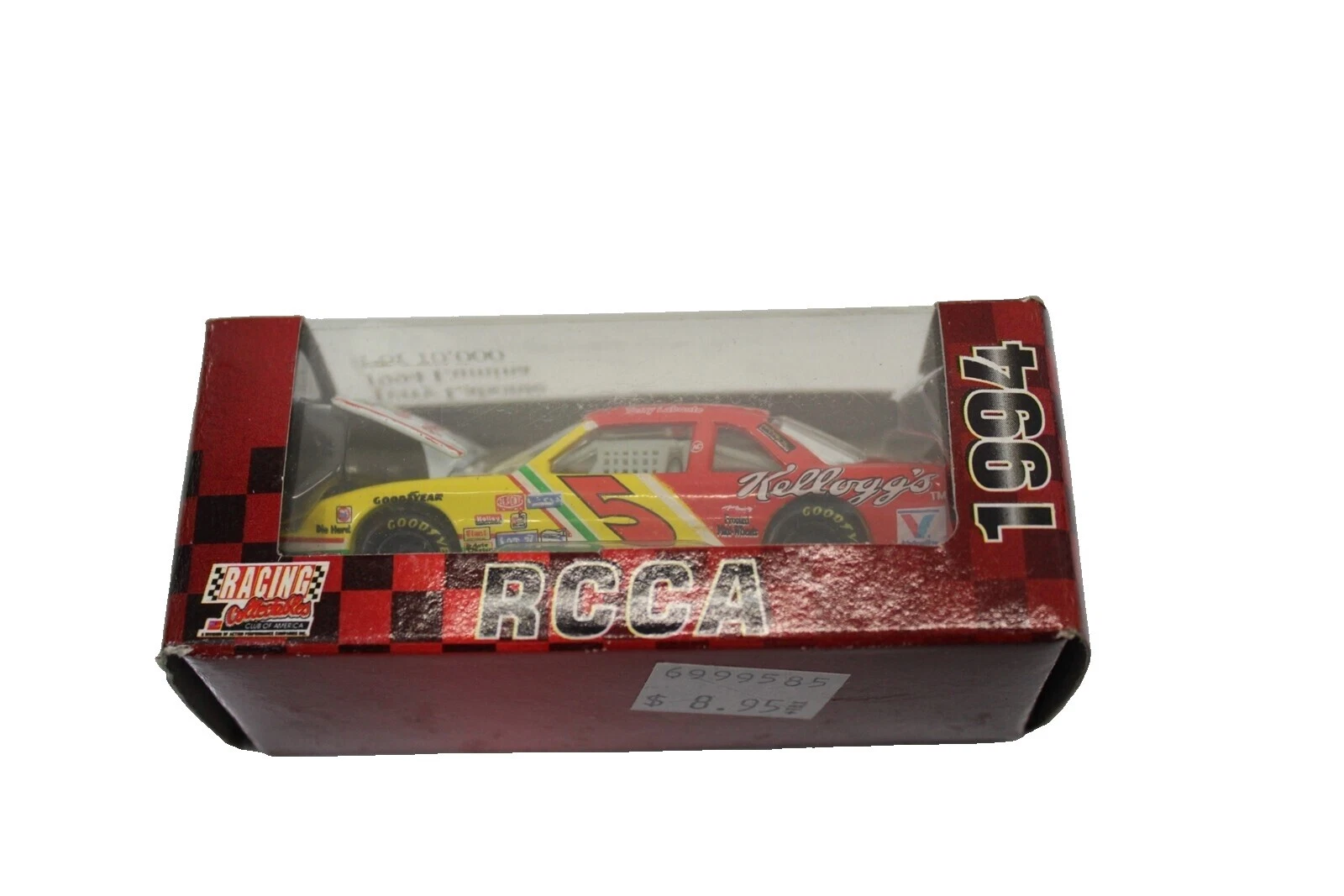 RCCA diecast Nascar 1994 año del vehículo