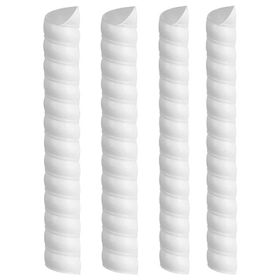 2/4PCS Tree Trunk Protector 2 Size Plastic Spiral Tree Guard Tree Bark Prote