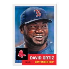 DAVID ORTIZ - 2022 MLB Topps LIVING Set #543 - BOSTON RED SOX