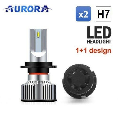 Kit Lámparas H7 LED Aurora F2 ZES 15000 Lumen 12V / 24V - Bild 2 von 12