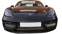 Porsche 718 Boxster / Cayman GTS - Kompletter Grillsatz - Silbern (2018 - 2020)