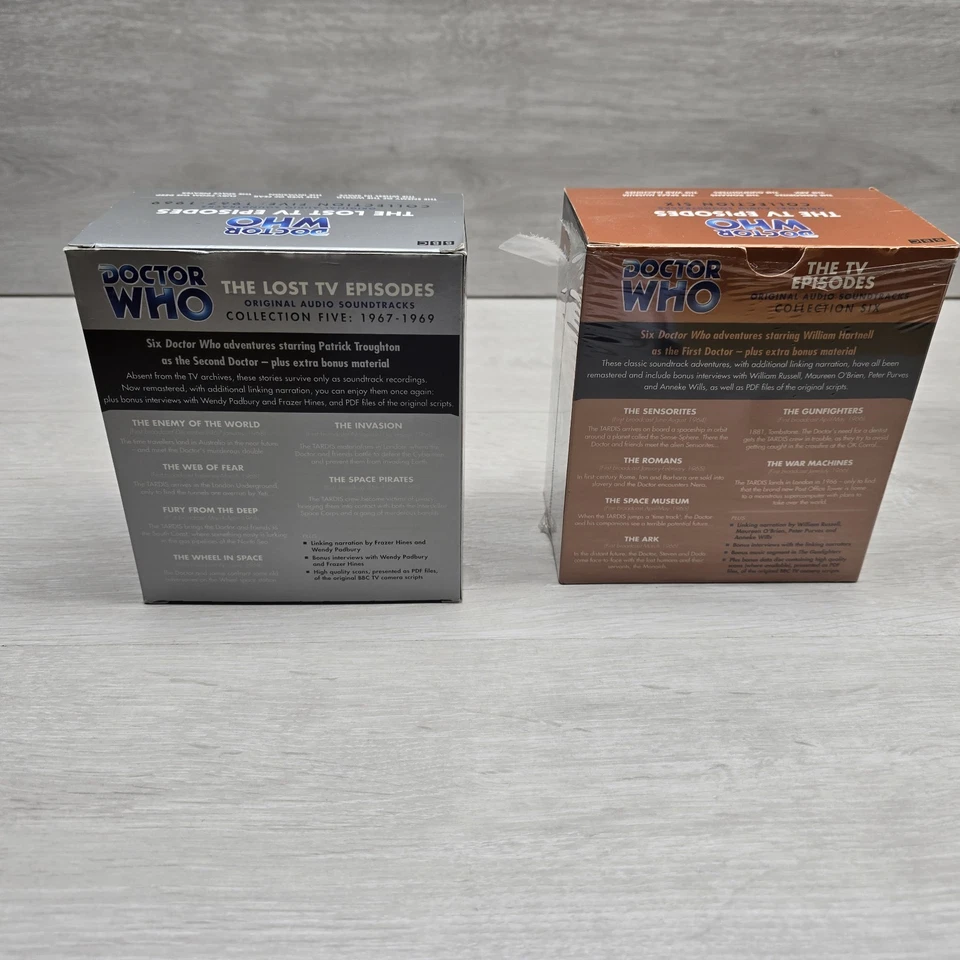 Doctor Who The Lost TV Episodes Complete Set 1st Print Box Sets Audiobook CDs EX - Image 4 of 4