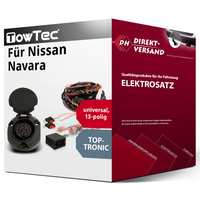 E-Satz 13Polig Universell für Nissan Navara 04.2010-12.2015 Esatz