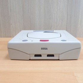 Sega Saturn console bundle with 3 games, 1 controller & cables Japan white