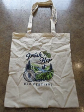 YAKIMA FRESH HOP Fest Shopping Grocery Bag; Only Used at Fest; 15" x 16.5"