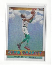 2019-20 Hoops Zero Gravity Holo #13 Jaylen Brown Celtics