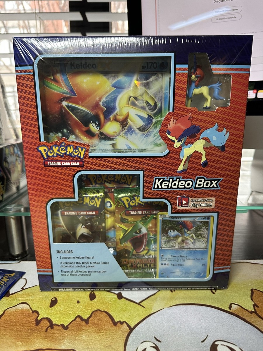 ポケモンカードセット〜KA52 Keldeo Box Sealed Black & White 2012 x2 Dragons Exalted Boosters