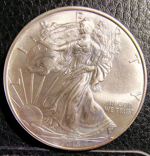 2015 1 oz American Silver Eagle BU So Nice!