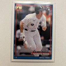 T91-91 Kyle Teel 2026 Topps - 1991 Topps Baseball 35th Anniversary White Sox RC