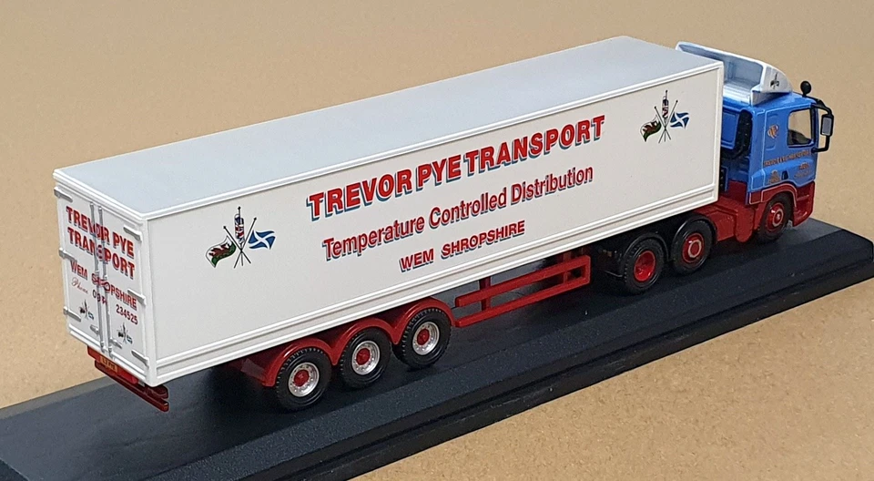 Oxford Diecast 1/76 Scale 76DAF004 - DAF 85 Short Fridge Trailer Trevor Pye — 第 2/4 张图片