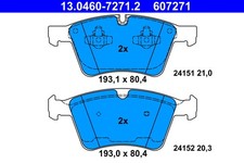 BREMSBELAGSATZ FÜR MERCEDES-BENZ GL-KLASSE (X164) - ATE 13.0460-7271.2 BREMSBELAGSATZ FÜR MERCEDES-BENZ GL-KLASSE (X164) - ATE 13.0460-7271.2