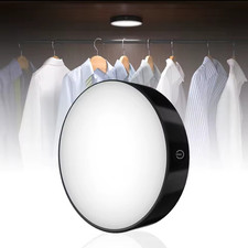 Rechargeable LED Touch Light Wireless Under Cabinet Puck Lamp Stepless Dimming