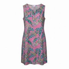 Womans Tropical Summer Dress Stella Parker Size L