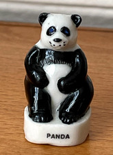 Superb adorable giant PANDA bean ⭐ Galette des Rois French charm 3.2cm