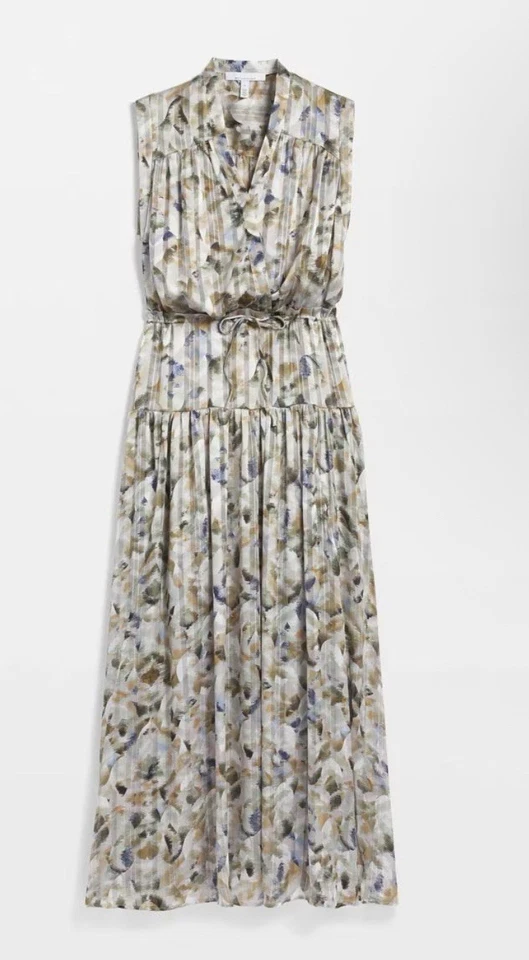 Новый с Ярлыками Белый дом черный рынок WHBM шифоновое макси красивое платье| размер XSP| $190 ❗ - Изображение 4 из 4