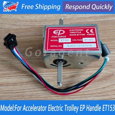 NEW For Electric EP Handle Accelerator Waterproof Head Long Wire ET153 24-65V