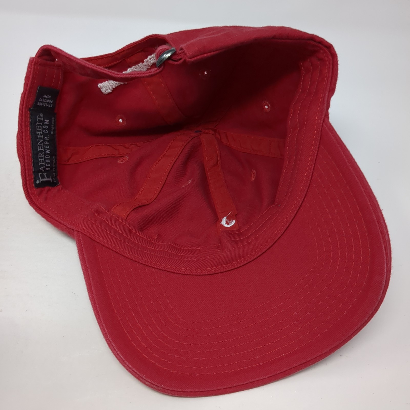 JS Simplot Livestock Co Slideback Hat Red One Siz… - image 7