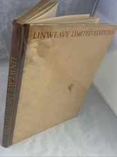 Linweave Limited Editions 1934 Art Deco Period artisan book