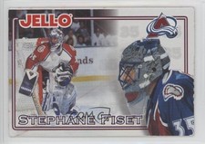 1995-96 Kraft Jell-O Box Bottoms Stephane Fiset 6kn