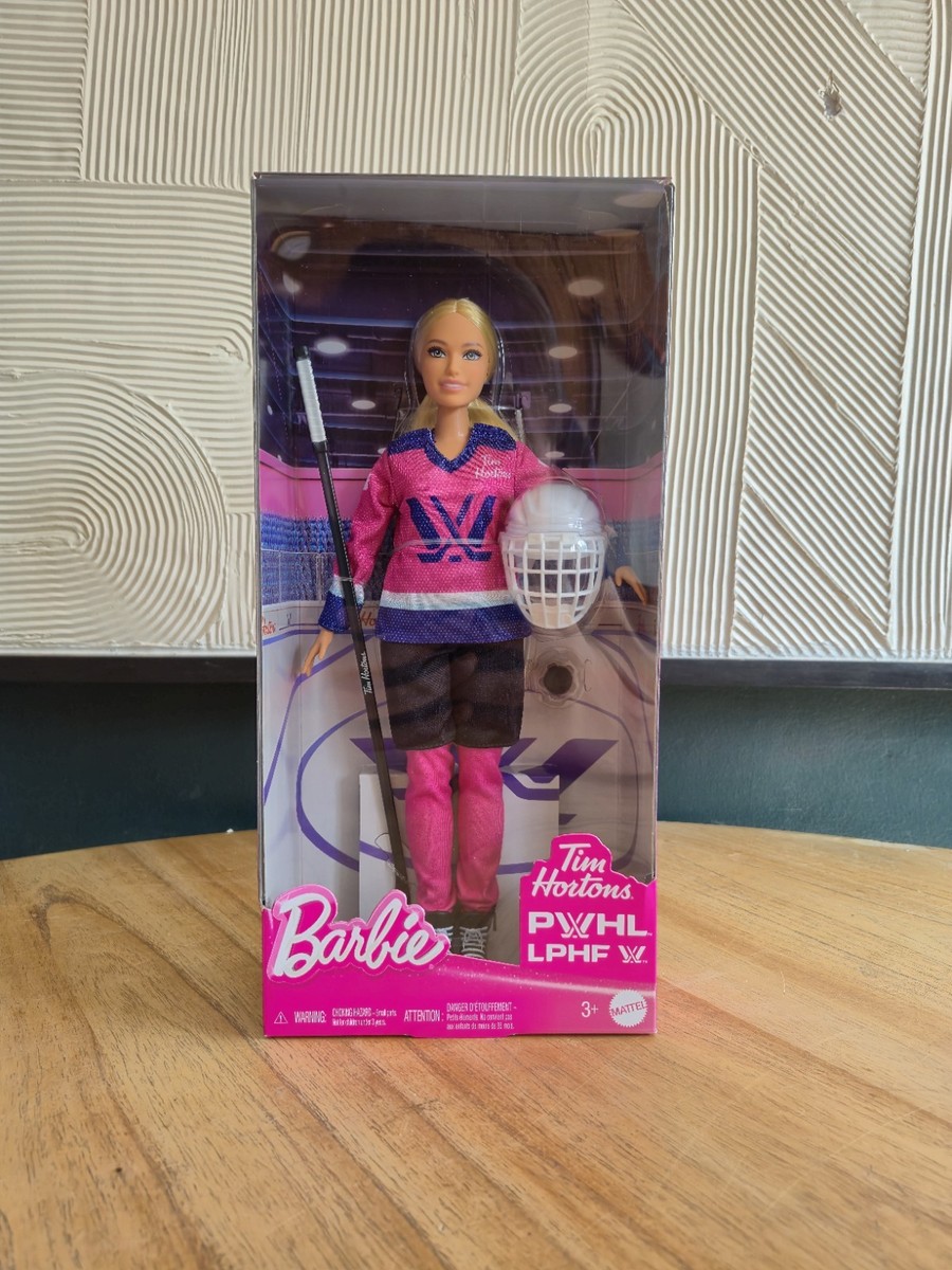 Ice Hockey Players Marie Philip Poulin Barbie NEW Barbie Tim