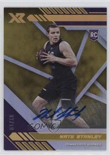 2020 Panini XR Rookie Gold Auto /10 Nate Stanley #189 Auto w6l