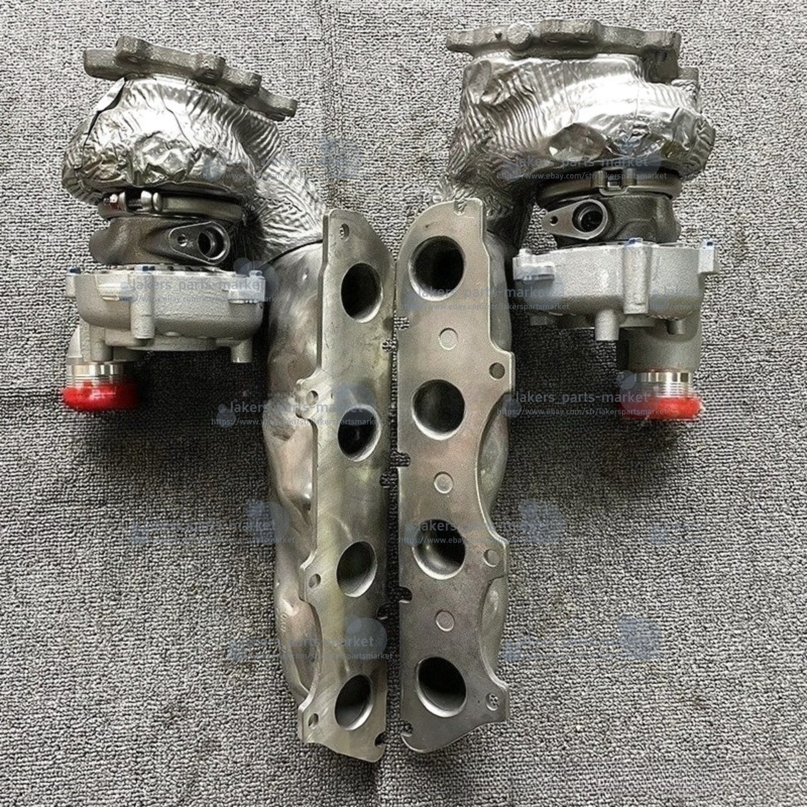 Bentley Continental GT 2013-2018 Left, right Turbochargers Pair