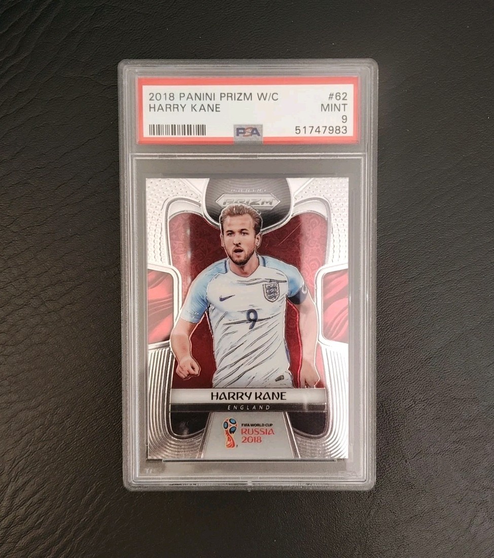 2018 Panini Prizm World Cup, Harry Kane, PSA 9 (Mint), Prizm #62