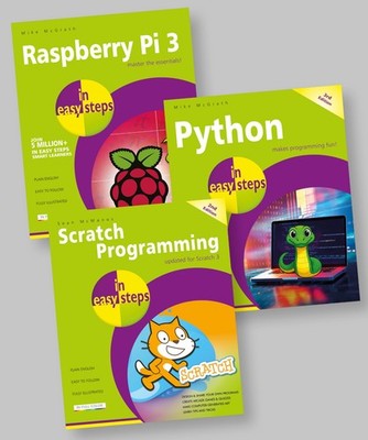 Raspberry Pi 3, Python, Scratch in easy steps - special offer bundle