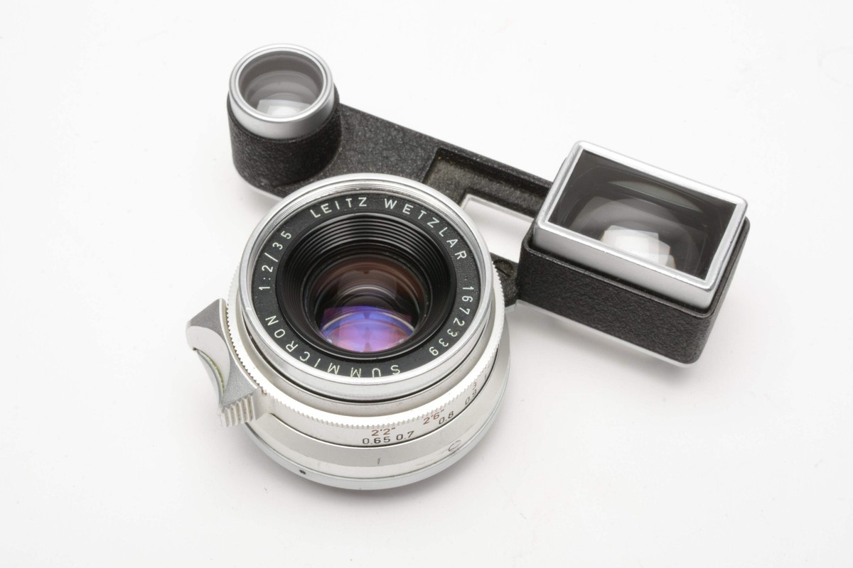 Leica Summicron-M 35mm f2 V1 8 Element 11308 w/Goggles, Great!! | eBay