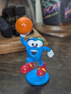 Izzy Whatizit Atlanta Olympics Basketball Mascot Vintage 1996 PVC Toy Souvenir