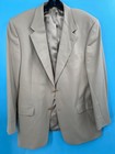 Hart Schaffner Marx Mens Beige Suit Jacket (size 44 R)