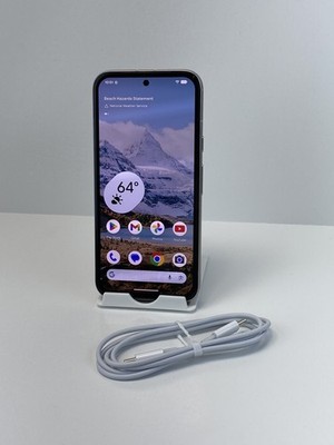 Google Pixel 8a GKV4X 128GB Porcelain GSM Unlocked device Clean IMEI