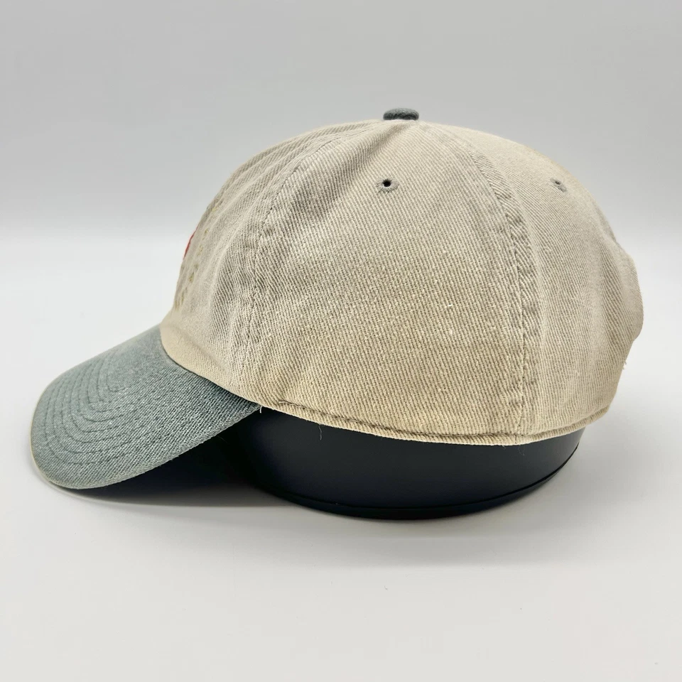 Sombrero de iniciación vintage con correa para los Juegos Olímpicos de Atlanta 1996 antorcha verde tostado bordada Foto 2 de 4