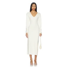 L'Academie by Marianna Yaslin Midi Dress in Ivory Size XS NWT