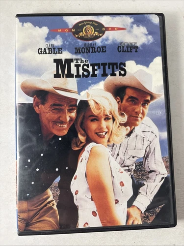 The Misfits -  DVD - Clark Gable, Marilyn Monroe