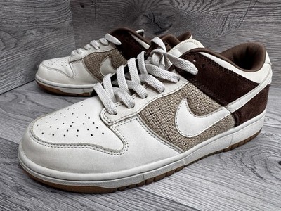 Nike Dunk Low CL SB Leather Hemp shoes in the Birch/Mushroom colorway Mens 8.5 Nike Dunk Low CL Birch/Mushroom for Sale | Authenticity  main image 2