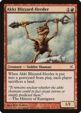 Akki Blizzard-Herder [Betrayers of Kamigawa] Near Mint