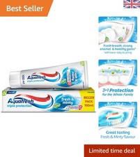 Daily Fresh Mint Toothpaste - 100ml Fluoride Formula for Stronger Teeth & Gums 29.90 per litre