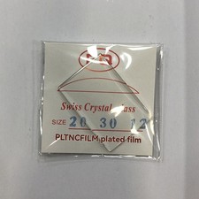 Watch Glass Mirror Quadrilateral Single Bridge single Divide Rectangular Lens 