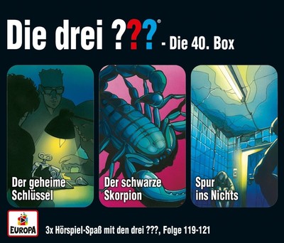 Die drei ??? 40/3er Box (Folgen 119,120,121) (CD)