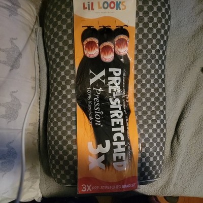 Outre X-Pression Braiding Hair Lil Looks 3X Pre-Stretched Braids 32''