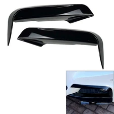 Front Bumper Fangs Trim Air Vent Lid Cover For BMW 3-Series F30 F31 2012-2018