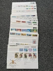 Job Lot of 48 UK GB First Day Covers & Covers FDC's 1981 - 1990 Lot #M98